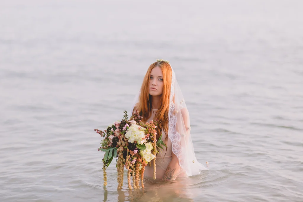 Mariée dans la Mer