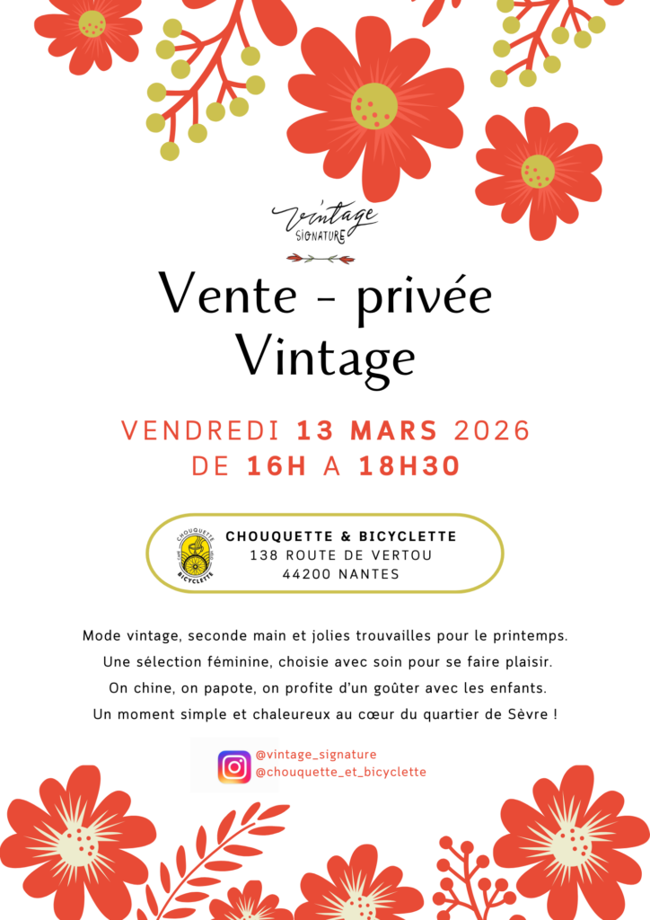 vente-privée Vintage Signature 13 mars 2026